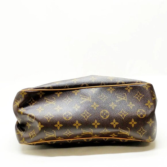 Louis Vuitton LV Tote Bag Batignolles Vertical Brown Monogram 690-052725 - Picture 5 of 13